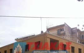 Αντλία θερμότητας υψηλών θερμοκρασιών σε διόρωφη κατοικία στα Τρίκαλα